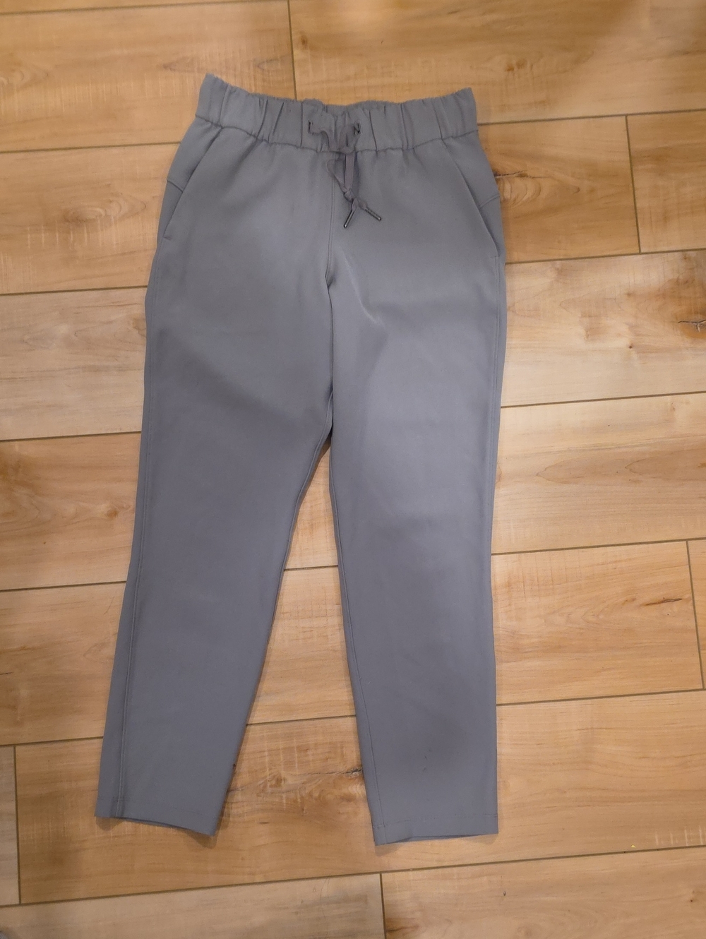 Lululemon Gray Drawstring Jogger Pants